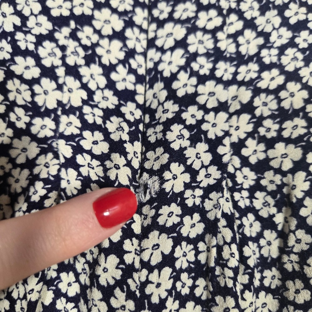 Reformation Zoe Floral Midi Slit Skirt 0 XS‎ Party Beach Casual Boho Zip Cottage - Picture 6 of 9